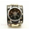 Punk style rivets skull pirate ship belt rivets watch_watches_3